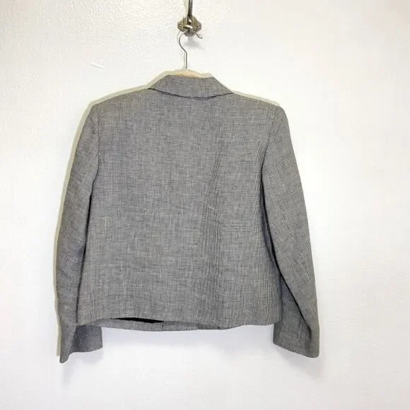 Talbots - ☘️ Tweed Irish linen Blazer - size 2 - Picture 2 of 3